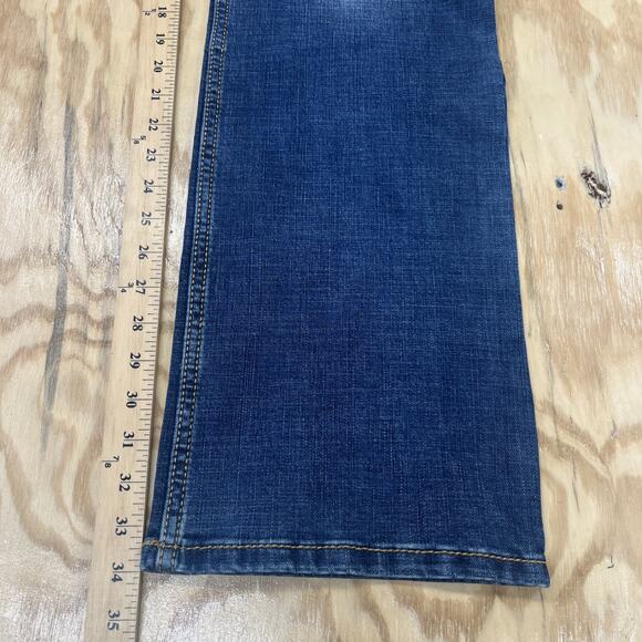 Wrangler Retro Boot Cut Jeans Women's Size 15x34 Medium Wash Soft Denim Western - Picture 12 of 12